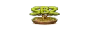Logo von selfmadebonsaizone.de bestehend aus der Abkürzung SBZ welches als Laub eines Bonsais in der Bonsaischale dargestellt ist.